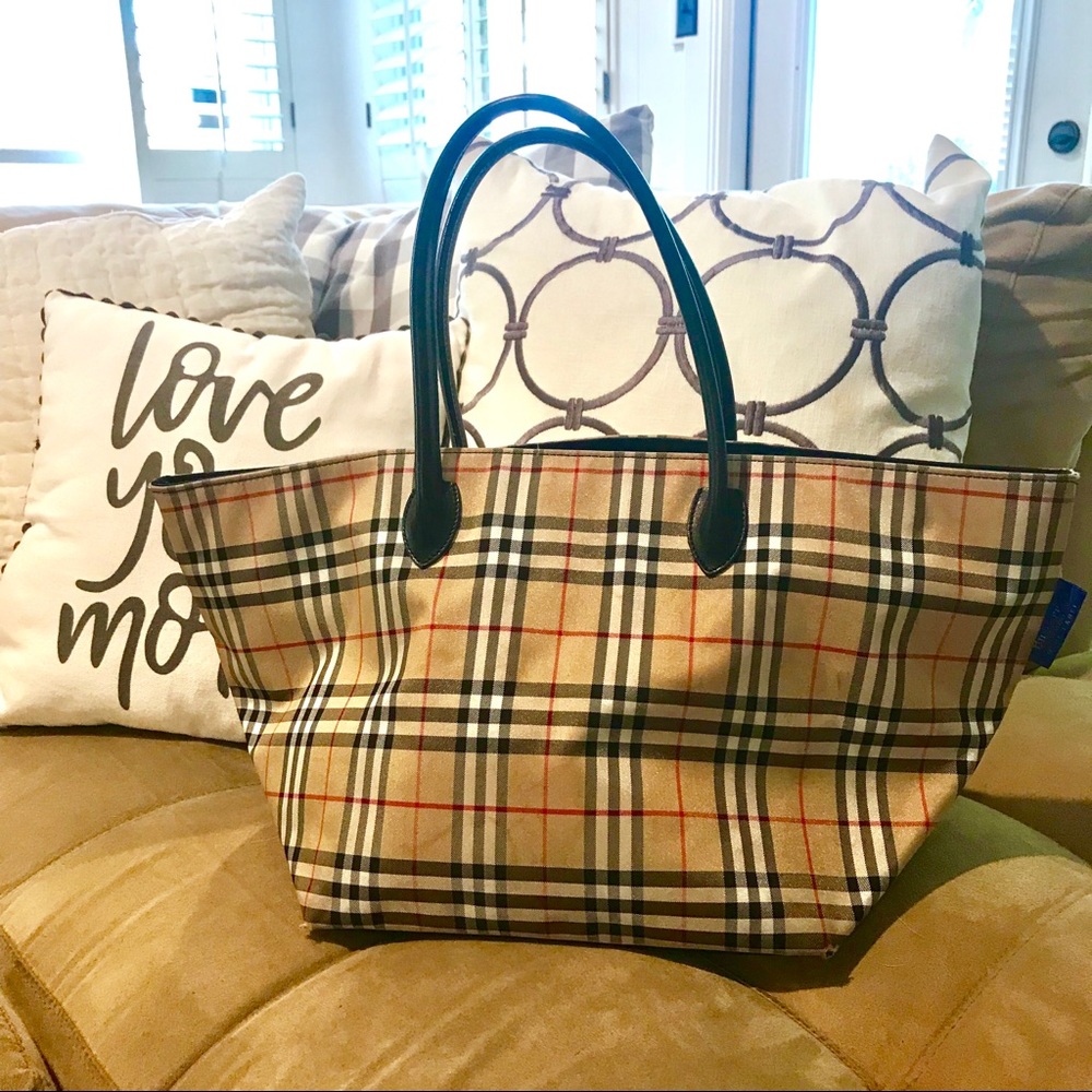 Burberrys of London Blue Label Tote Bag